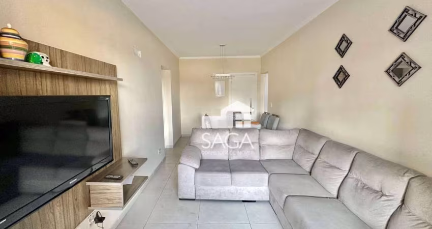 Apartamento com 2 dormitórios à venda, 80 m² por R$ 575.000,00 - Vila Guilhermina - Praia Grande/SP