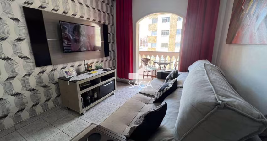 Apartamento com 2 dormitórios à venda, 85 m² por R$ 375.000,00 - Tupi - Praia Grande/SP