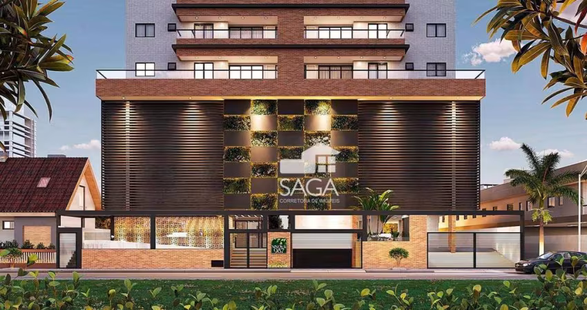 APENAS  55.600 DE ENTRADA! Apartamento com 2 dormitórios à venda, 69 m² por R$ 556.000 - Canto do Forte - Praia Grande/SP
