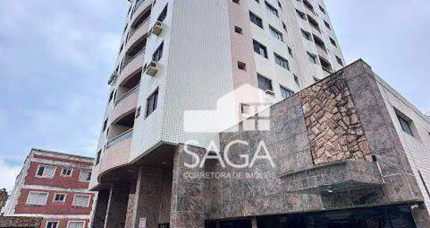 Apartamento com 1 dormitório à venda, 50 m² por R$ 295.000,00 - Tupi - Praia Grande/SP