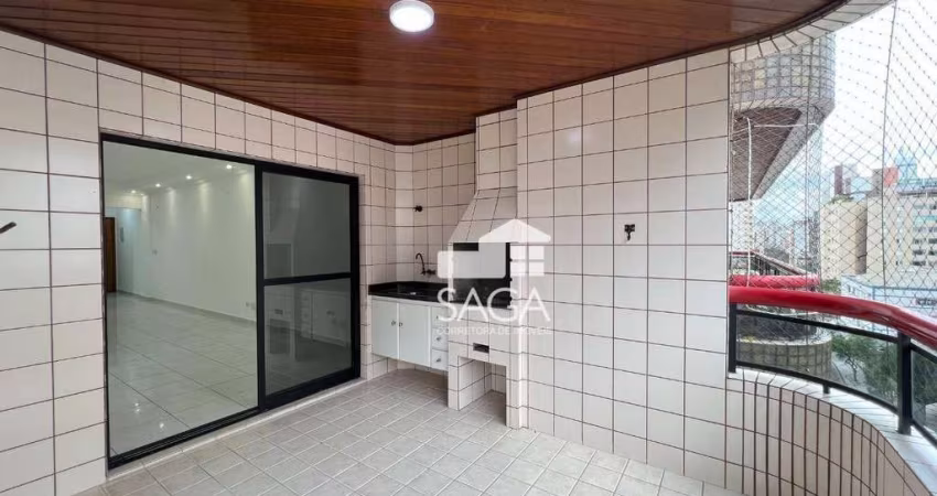 Apartamento com 3 dormitórios à venda, 132 m² por R$ 720.000,00 - Tupi - Praia Grande/SP