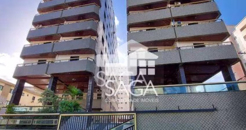 Apartamento com 2 dormitórios à venda, 77 m² por R$ 375.000,00 - Aviação - Praia Grande/SP