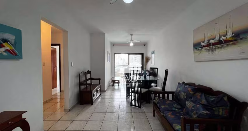 Apartamento com 2 dormitórios para alugar, 79 m² por R$ 2.800,00/mês - Vila Guilhermina - Praia Grande/SP
