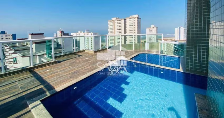 Apartamento com 2 dormitórios à venda, 66 m² por R$ 480.000,00 - Mirim - Praia Grande/SP