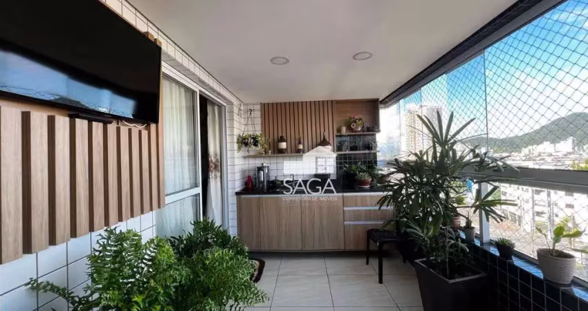 Apartamento com 2 dormitórios à venda, 76 m² por r$ 650.000,00 - vila guilhermina - praia grande/sp