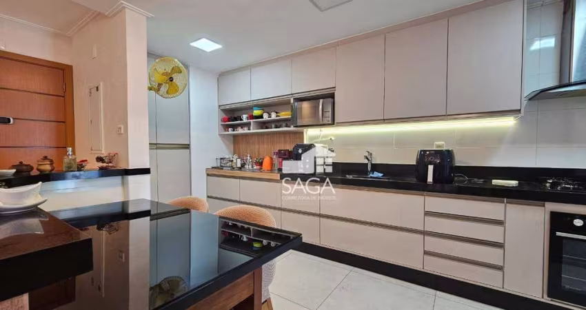 Alto padrão em andar alto! Apartamento com 2 dormitórios à venda, 101 m² por R$ 1.150.000 - Canto do Forte - Praia Grande/SP