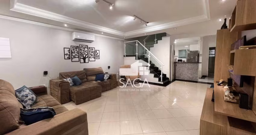 Casa com 3 dormitórios à venda, 121 m² por R$ 630.000 - Maracanã - Praia Grande/SP
