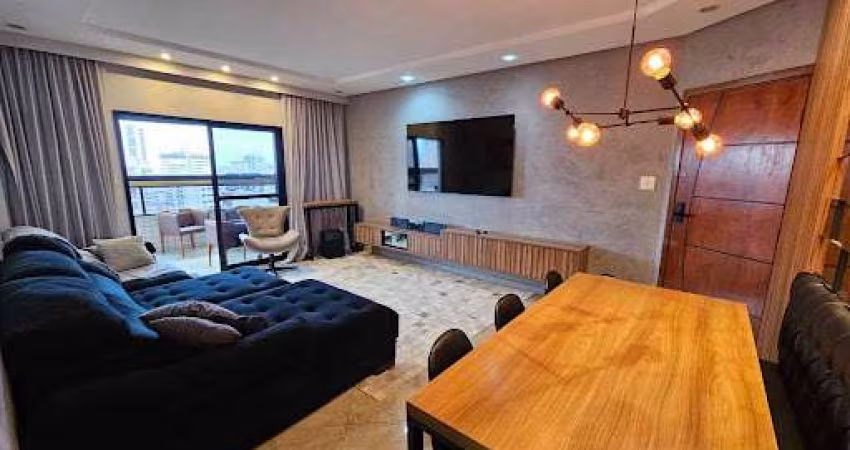 Porteira Fechada! Apartamento com 3 dormitórios à venda, 116 m² por R$ 890.000 - Guilhermina - Praia Grande/SP
