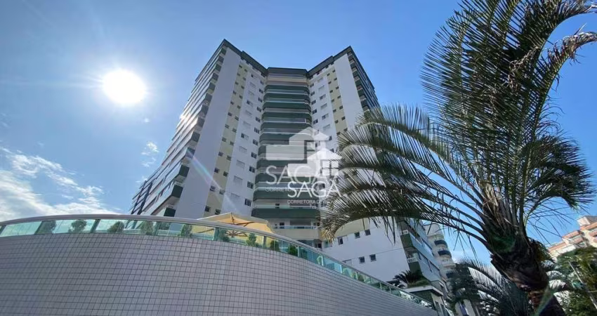 Apartamento com 2 dormitórios à venda, 73 m² por R$ 550.000,00 - Vila Guilhermina - Praia Grande/SP