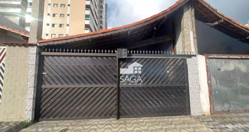 Casa com 2 dormitórios para alugar por R$ 3.500/mês - Guilhermina - Praia Grande/SP