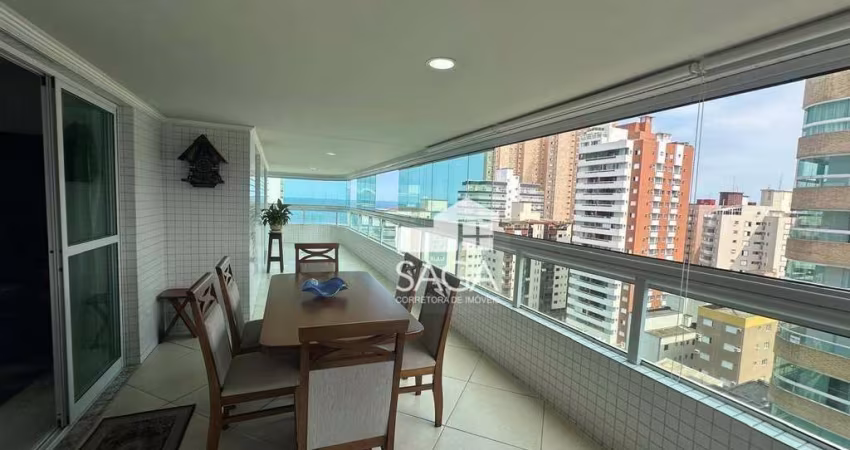 Apartamento com 3 dormitórios à venda, 145 m² por R$ 1.100.000,00 - Vila Guilhermina - Praia Grande/SP
