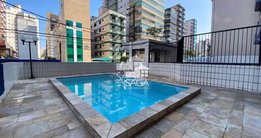 Apartamento com 1 dormitório à venda, 49 m² por R$ 365.000 - Vila Guilhermina - Praia Grande/SP