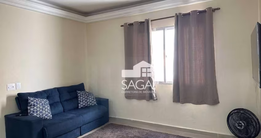 Apartamento com 2 dormitórios para alugar, 60 m² por R$ 2.300,00/mês - Vila Guilhermina - Praia Grande/SP