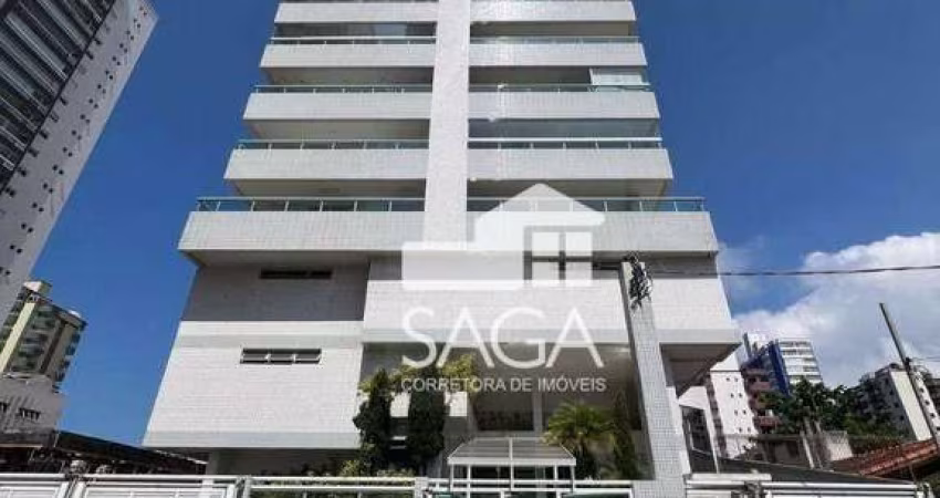 Apartamento com 2 dormitórios à venda, 90 m² por R$ 500.000,00 - Tupi - Praia Grande/SP