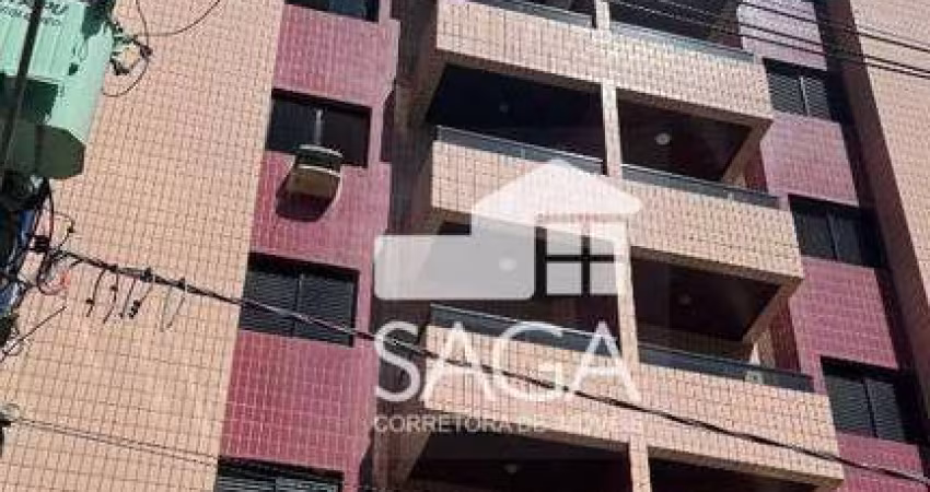 Apartamento com 1 dormitório à venda, 54 m² por R$ 330.000 - Vila Guilhermina - Praia Grande/SP