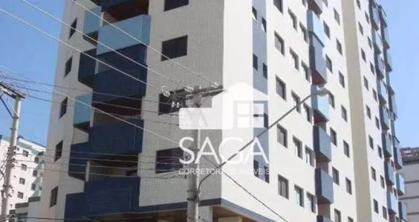 Apartamento com 2 dormitórios à venda por R$ 375.000,00 - Ocian - Praia Grande/SP