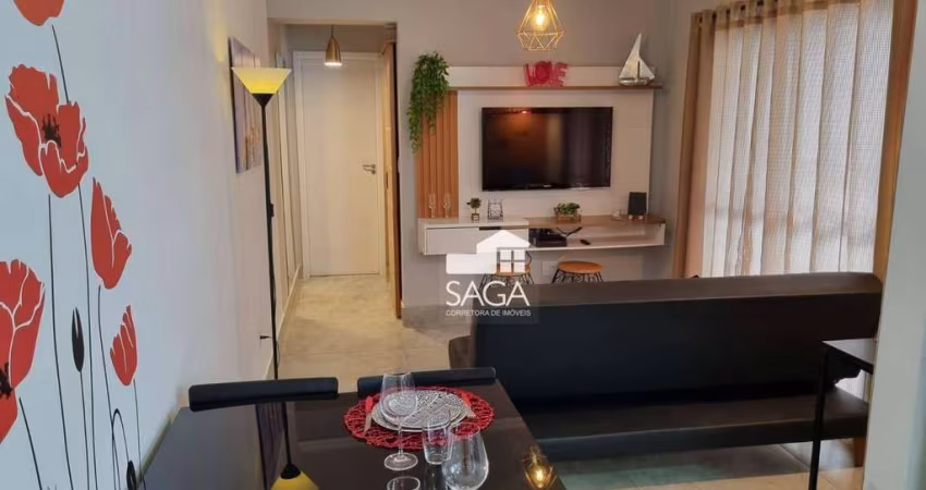 Apartamento com 1 dormitório à venda, 53 m² por R$ 420.000,00 - Vila Guilhermina - Praia Grande/SP