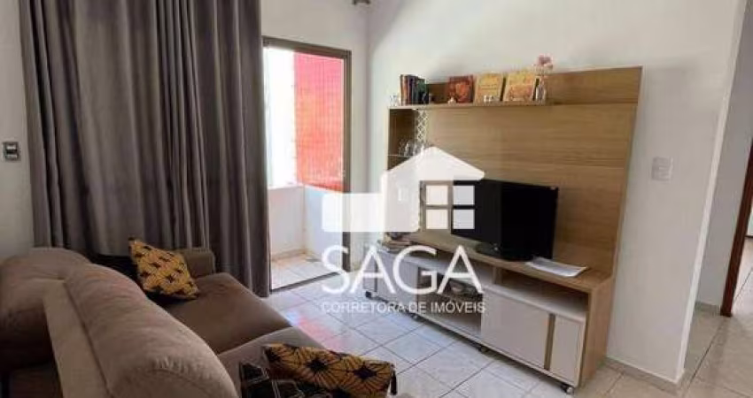 Apartamento com 2 dormitórios à venda, 68 m² por R$ 2.500 - Canto do Forte - Praia Grande/SP