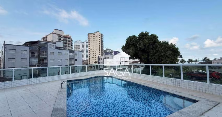 Apartamento com 2 dormitórios à venda, 75 m² por R$ 500.000 - Vilamar - Praia Grande/SP
