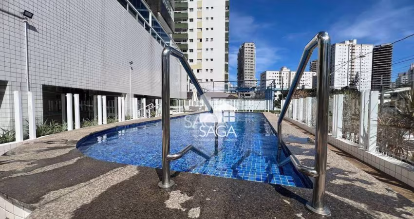 Apartamento com 2 dormitórios à venda, 75 m² por R$ 590.000 - Vila Guilhermina - Praia Grande/SP