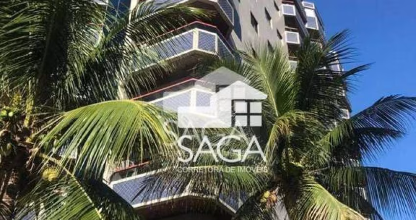 Apartamento com 3 dormitórios à venda, 100 m² por R$ 560.000 - Vila Guilhermina - Praia Grande/SP