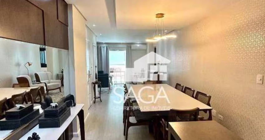 Apartamento com 3 dormitórios à venda, 151 m² por R$ 1.850.000,00 - Canto do Forte - Praia Grande/SP