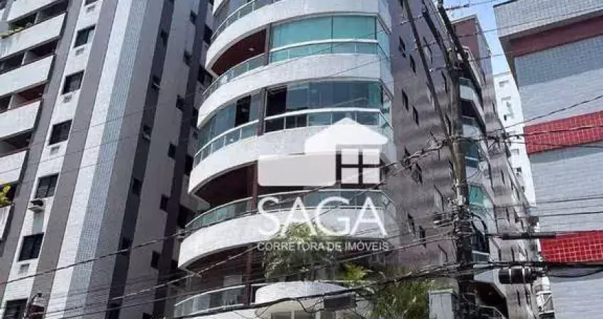Apartamento com 2 dormitórios à venda, 82 m² por R$ 460.000 - Vila Guilhermina - Praia Grande/SP