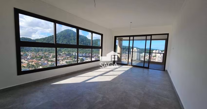 Apartamento com 3 dormitórios à venda, 131 m² por R$ 1.550.000 - Canto do Forte - Praia Grande/SP