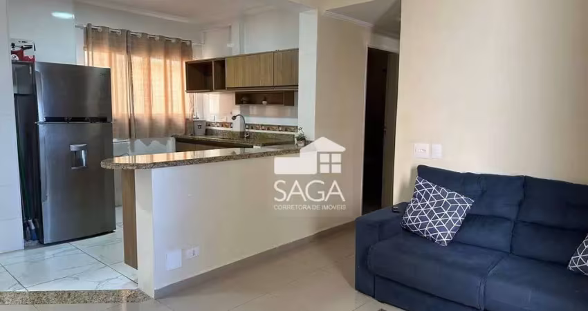 Apartamento com 2 dormitórios à venda, 60 m² por r$ 310.000,00 - vila guilhermina - praia grande/sp