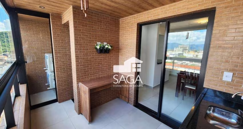 Apartamento com 2 dormitórios à venda, 88 m² por R$ 745.000,00 - Canto do Forte - Praia Grande/SP