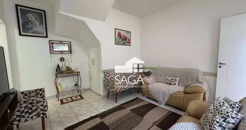 Casa com 2 dormitórios à venda, 68 m² por r$ 535.000,00 - canto do forte - praia grande/sp