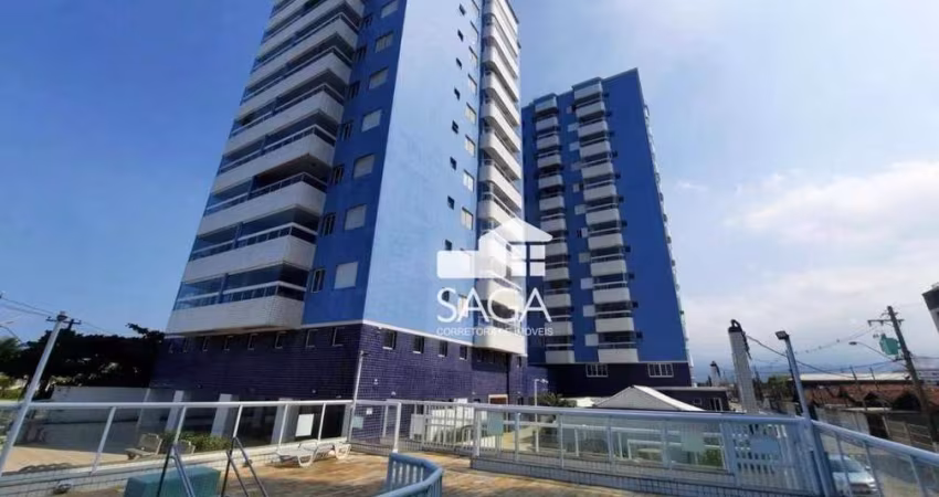 Apartamento com 1 dormitório à venda, 46 m² por R$ 285.000 - Maracanã - Praia Grande/SP