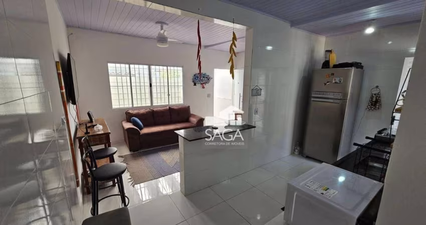 Casa com 2 dormitórios para alugar, 125 m² por R$ 4.200,00/ano - Vila Guilhermina - Praia Grande/SP