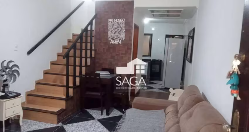 Casa com 2 dormitórios à venda, 75 m² por R$ 330.000 - Maracanã - Praia Grande/SP