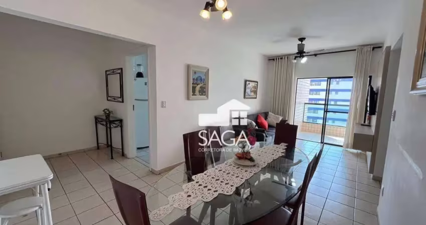 Apartamento mobiliado a 100 metros da praia – aviação, praia grande.