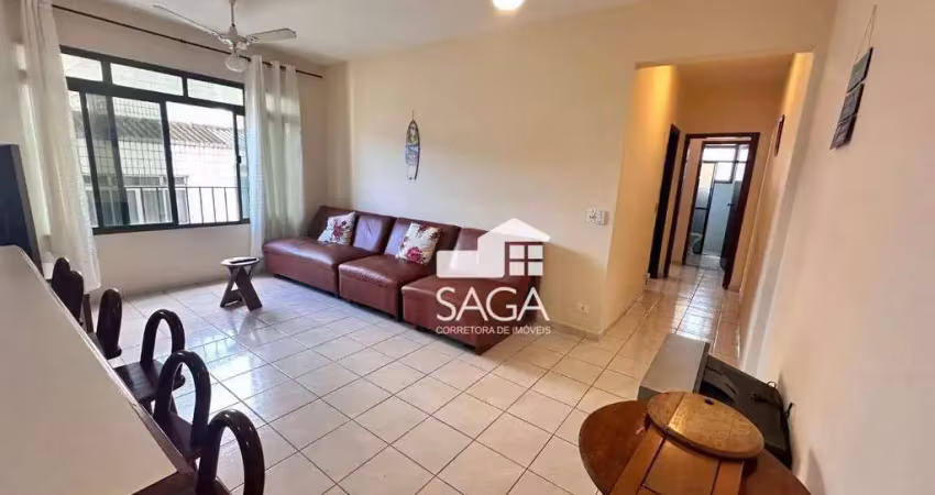 Apartamento com 2 dormitórios à venda, 73 m² por r$ 450.000,00 - vila guilhermina - praia grande/sp