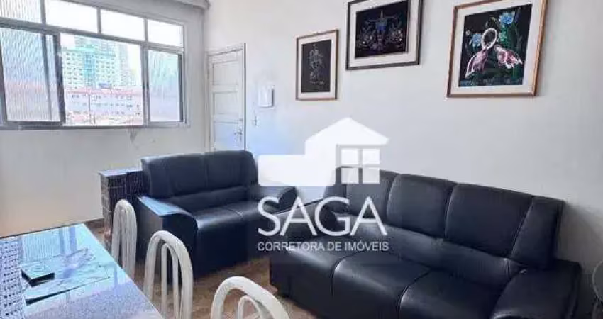Apartamento com 2 dormitórios à venda, 72 m² por r$ 329.000,00 - boqueirão - praia grande/sp