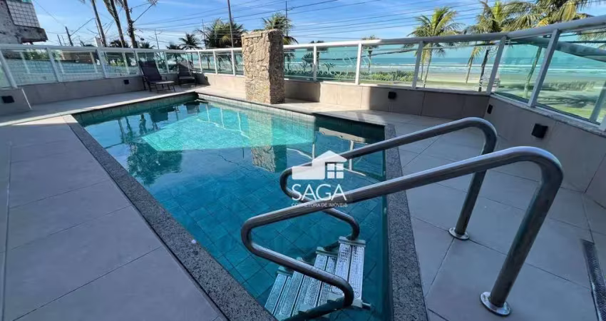 Apartamento com 1 dormitório à venda, 50 m² por r$ 305.000,00 - caiçara. - praia grande/sp