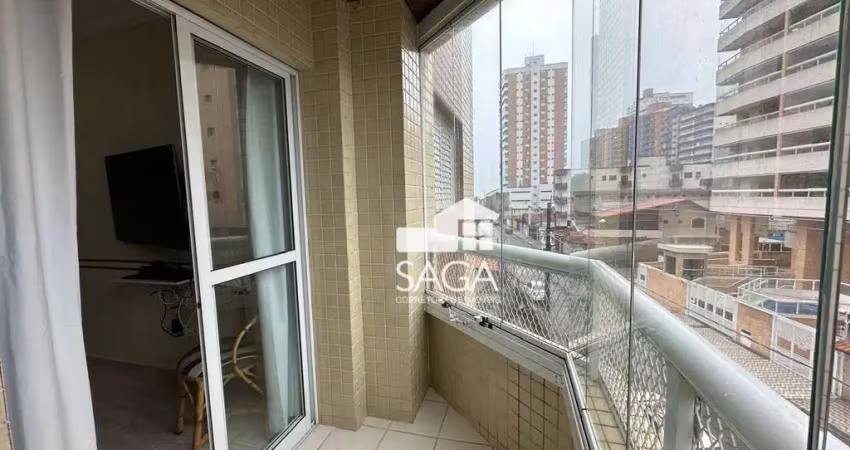 Apartamento com 2 dormitórios à venda, 69 m² por r$ 410.000,00 - aviação - praia grande/sp