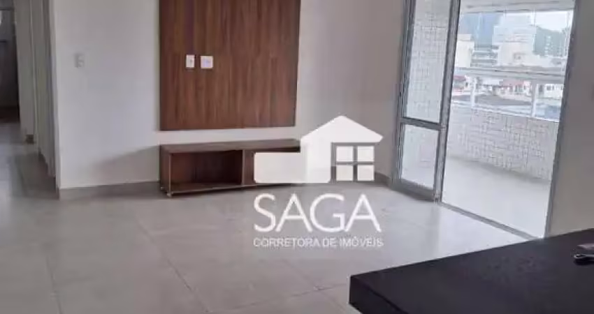 Apartamento com 2 dormitórios para alugar, 86 m² por r$ 4.500/mês - canto do forte - praia grande/sp