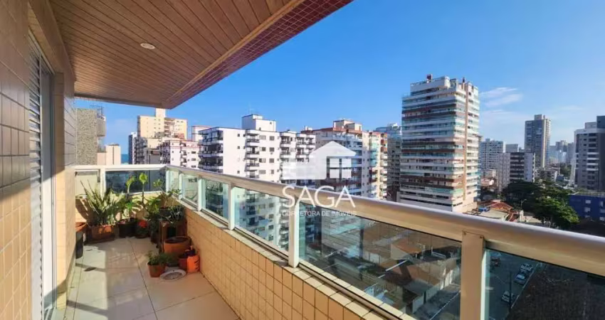 Apartamento com 3 dormitórios à venda, 88 m² por r$ 630.000,00 - vila guilhermina - praia grande/sp