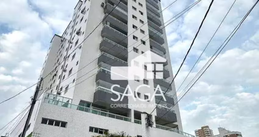 Apartamento com 1 dormitório à venda, 51 m² por r$ 325.000 - aviação - praia grande/sp