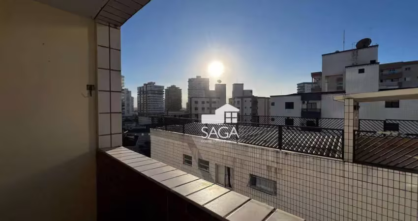 Apartamento com 1 dormitório à venda, 45 m² por r$ 250.000,00 - vila guilhermina - praia grande/sp