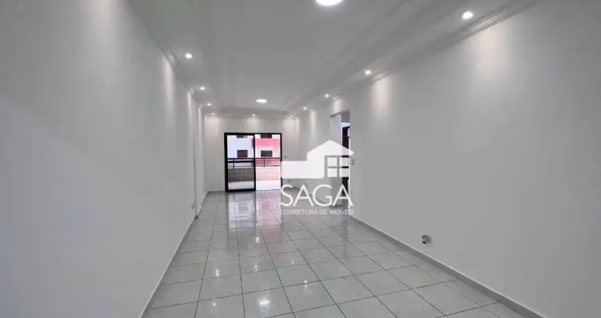 Apartamento com 3 dormitórios à venda, 133 m² por r$ 720.000 - tupi - praia grande/sp
