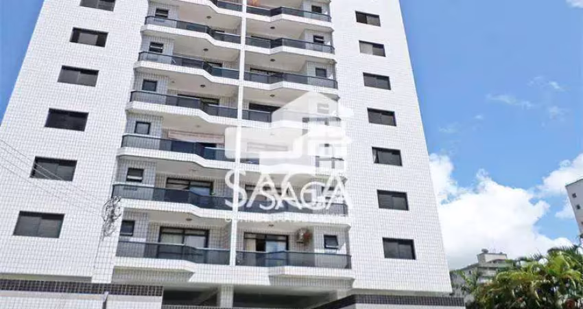 Apartamento com 2 dormitórios à venda, 76 m² por r$ 395.000 - vila guilhermina - praia grande/sp
