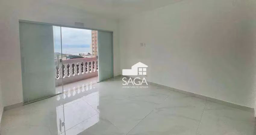 Apartamento com 3 dormitórios à venda, 105 m² por r$ 450.000,00 - tupi - praia grande/sp