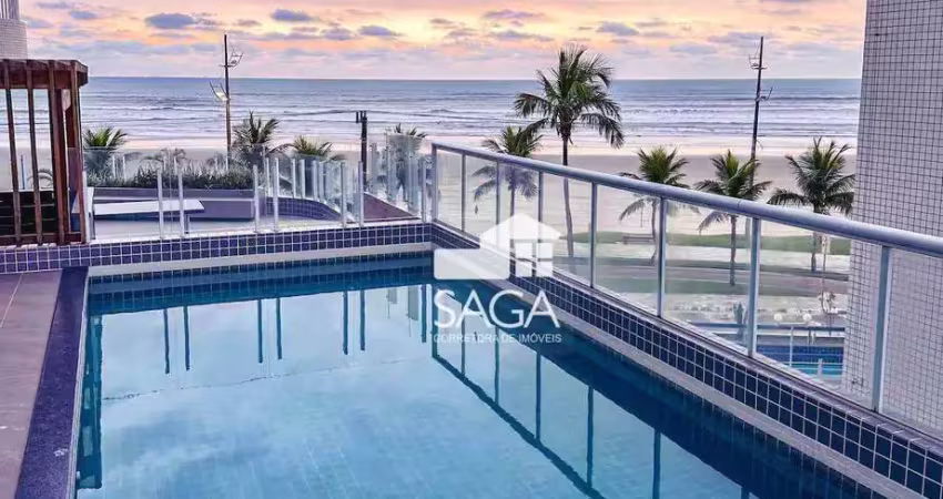 Apartamento com 2 dormitórios à venda, 67 m² por r$ 630.000 - caiçara - praia grande/sp