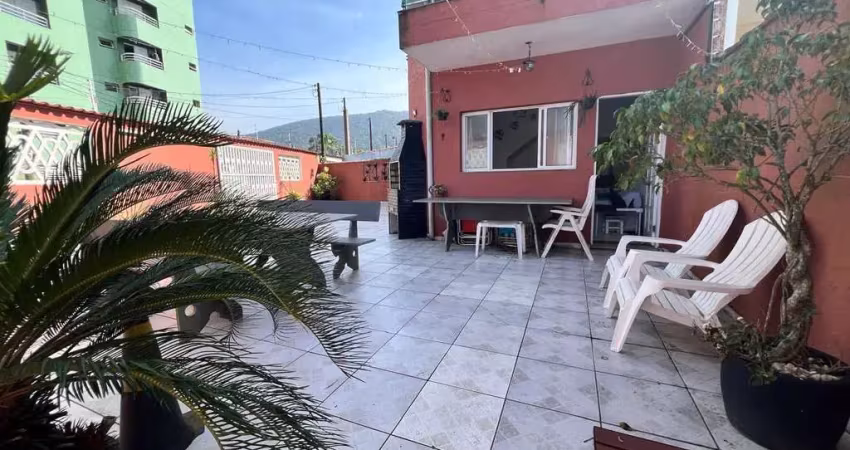 Casa com 2 dormitórios para alugar, 85 m² por r$ 3.900/mês - solemar - praia grande/sp