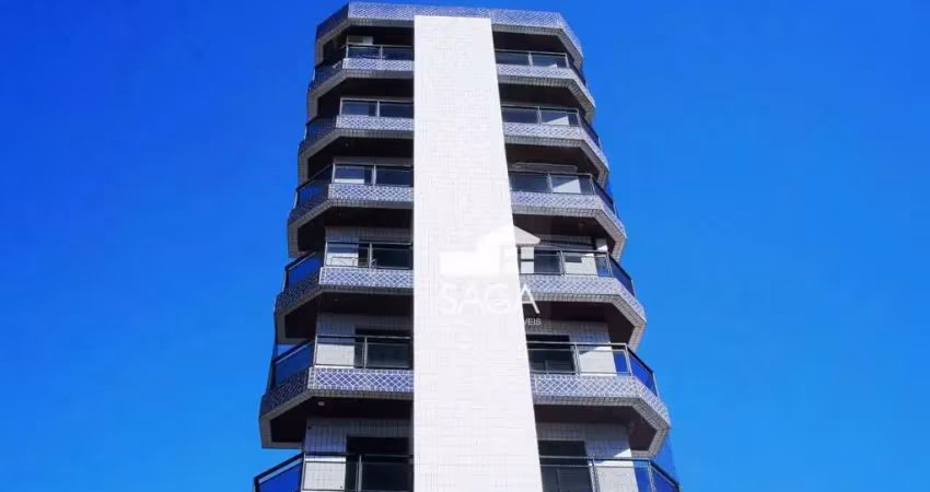 Apartamento com 1 dormitório para alugar, 40 m² por r$ 1.850,00/mês - vila guilhermina - praia grande/sp