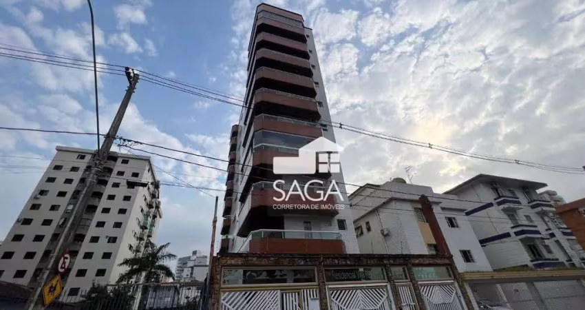 Apartamento com 2 dormitórios à venda, 77 m² por r$ 355.000,00 - vila guilhermina - praia grande/sp